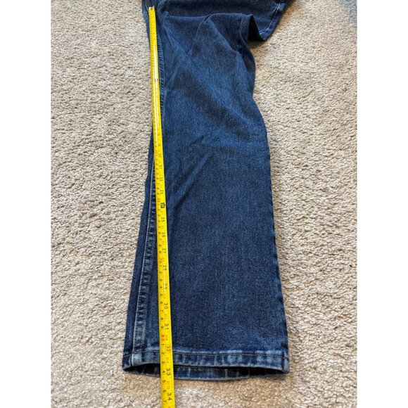 Wrangler Mens Premium Quality Regular Fit Jeans Blue Size 36X32 Western Work - Picture 5 of 11